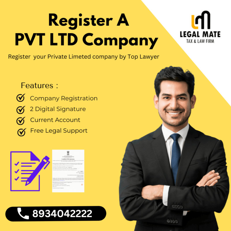 Pvt Ltd Company Registration