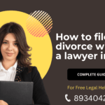 How to file divorce case without lawyer in India?
