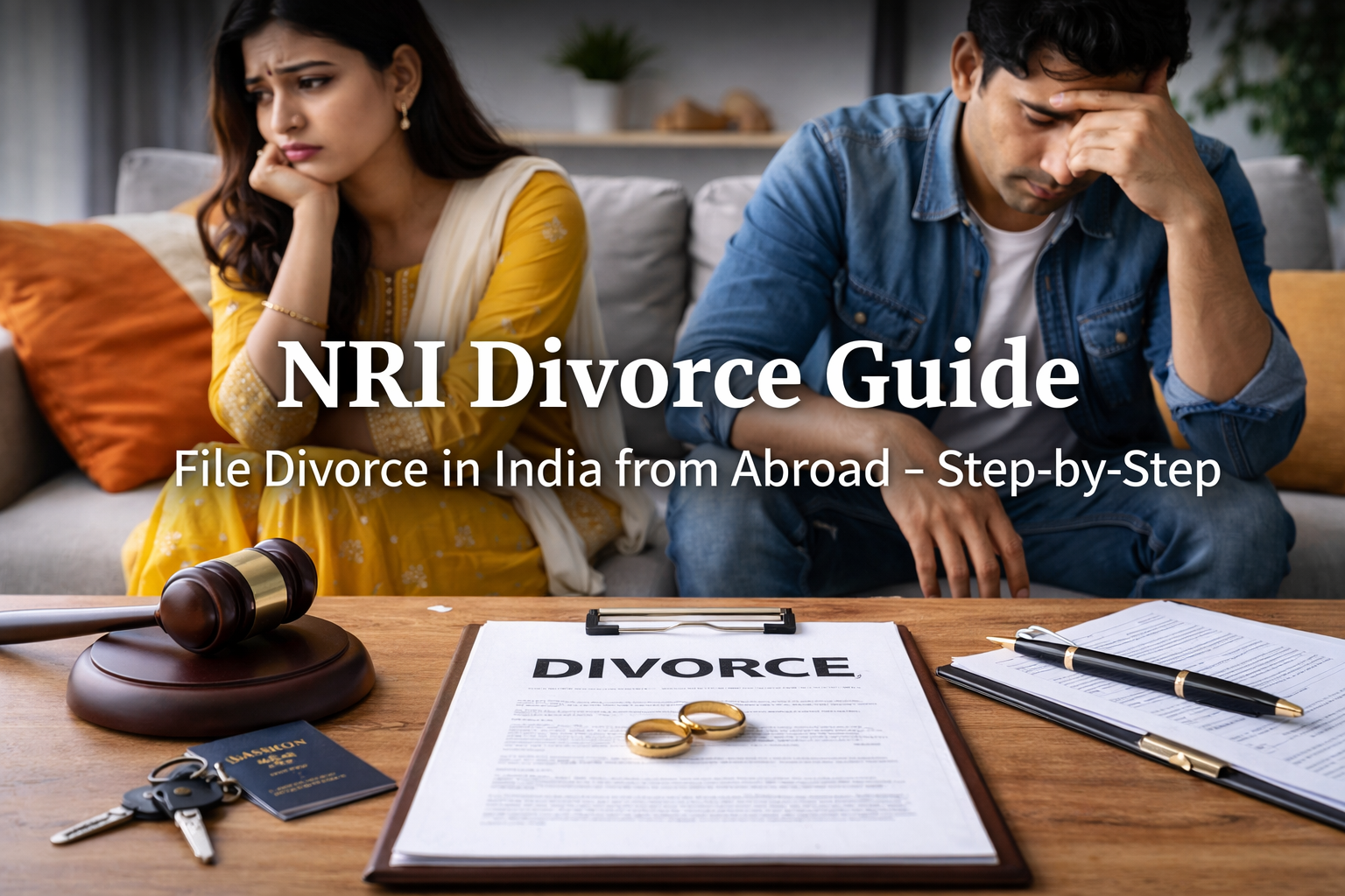 How to File Divorce in India from Abroad (NRI Guide)
